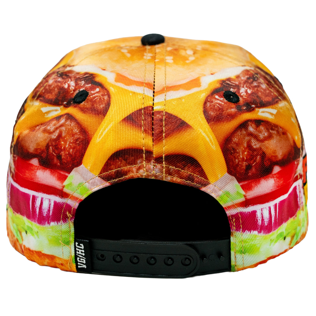 Free Burger Friday A-Frame Snapback - - Hats - Violent Gentlemen