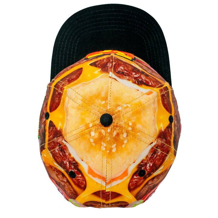 Free Burger Friday A-Frame Snapback - - Hats - Violent Gentlemen