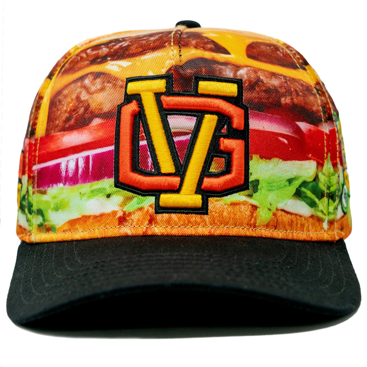 Free Burger Friday A-Frame Snapback - - Hats - Violent Gentlemen