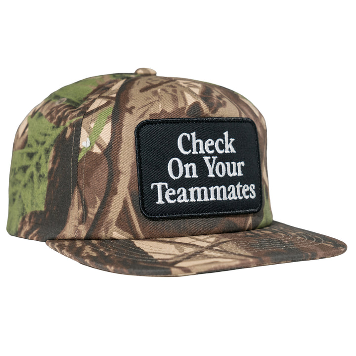 Check On Your Teammates Unstructured Hat