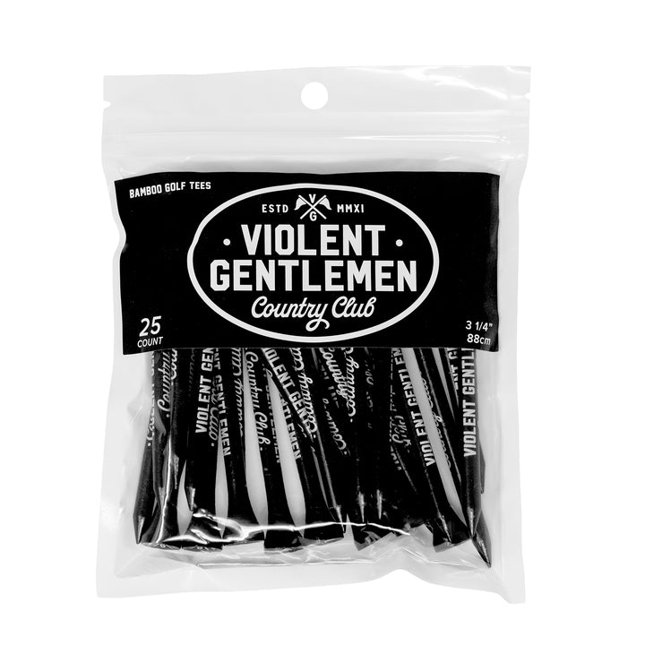 Country Club Golf Tee 25-Pack - - Accessories - Violent Gentlemen