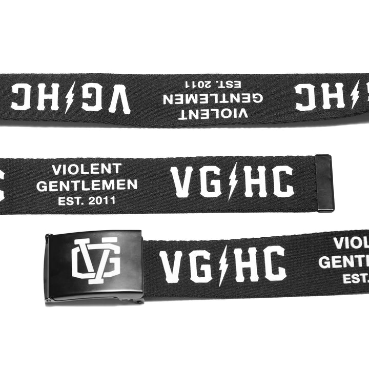 Monogram Web Belt -  - Accessories - Violent Gentlemen