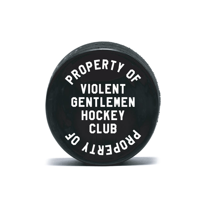 Hockey Yuletide Hockey Puck - - Accessories - Violent Gentlemen Hockey Lifestyle | Built by Fans for Fans | Perfect Gift for hockey fan or hockey players that live in the hockey culture