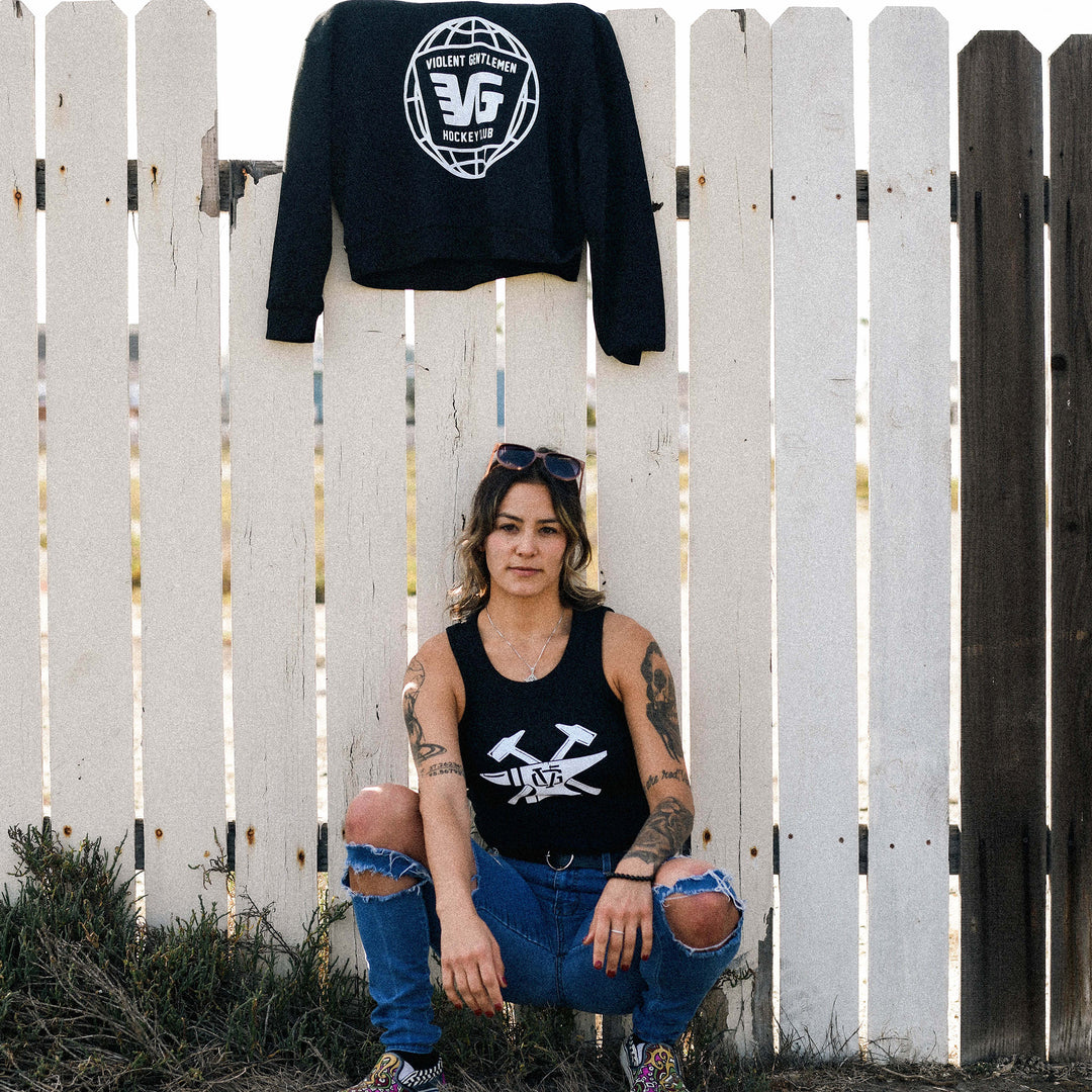 Hammerhead Womens Rib Crop Tank