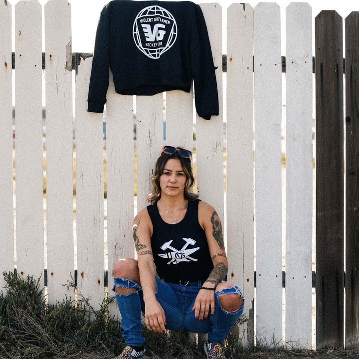 Hammerhead Womens Rib Crop Tank