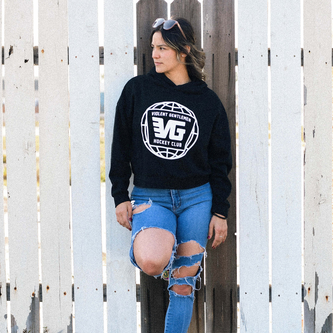 World Flyover Womens Weekender Pullover Hood - - Women's Fleece Tops - Violent Gentlemen
