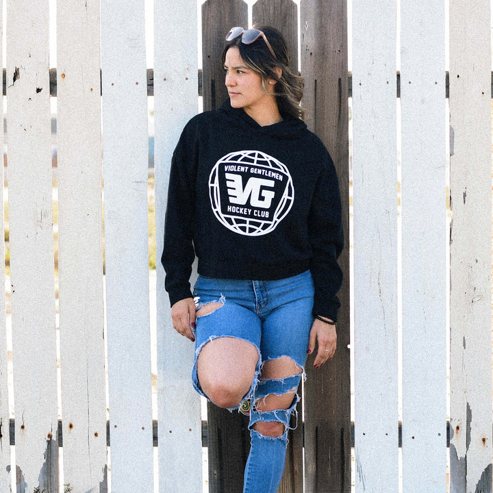 World Flyover Womens Weekender Pullover Hood - - Women's Fleece Tops - Violent Gentlemen