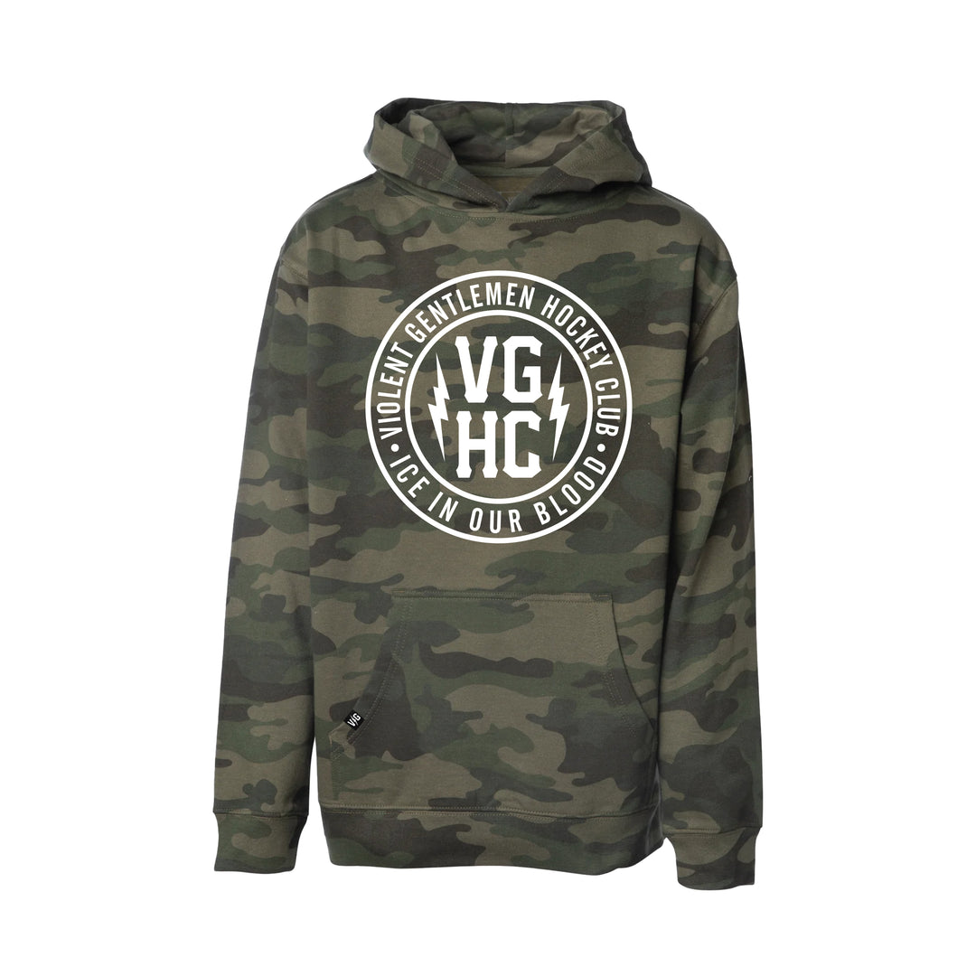 Agent Kids Pullover Hood -  - Kid's Fleece Tops - Violent Gentlemen