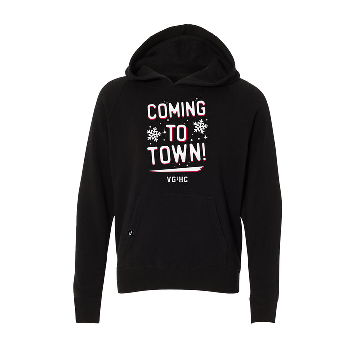 Coming To Town Kids Pullover Hood -  - Kid's Fleece Tops - Violent Gentlemen