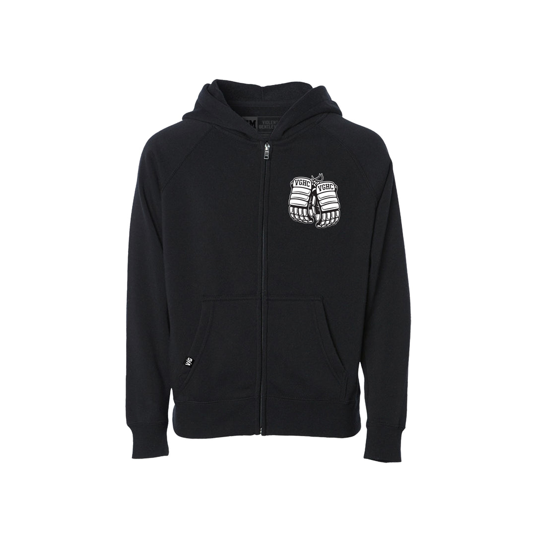 Warrior Kids Zip Hood -  - Kid's Fleece Tops - Violent Gentlemen