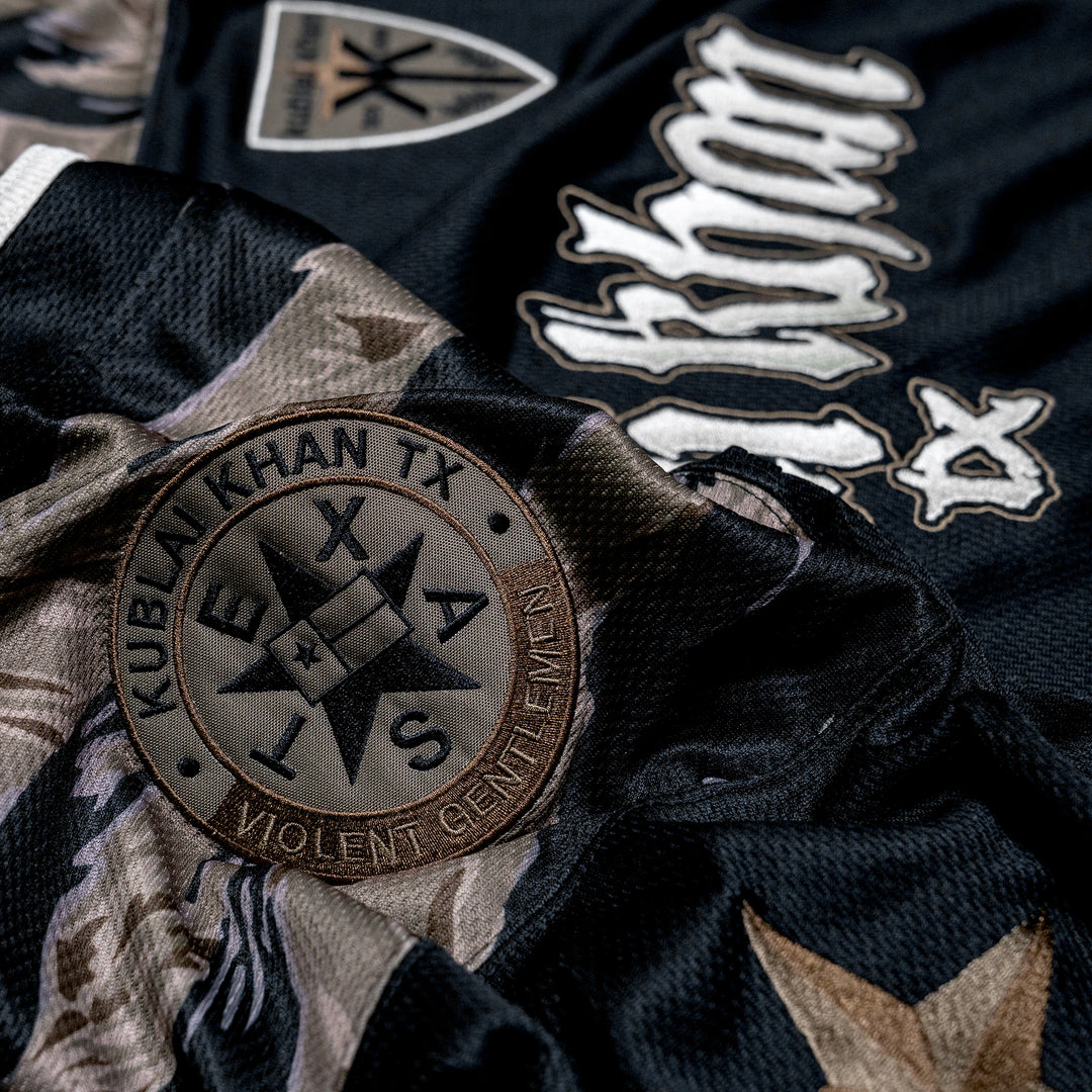 Hockey Kublai Khan Tiger Jersey - - Jerseys - Violent Gentlemen Hockey Lifestyle | Built by Fans for Fans | Perfect Gift for hockey fan or hockey players that live in the hockey culture