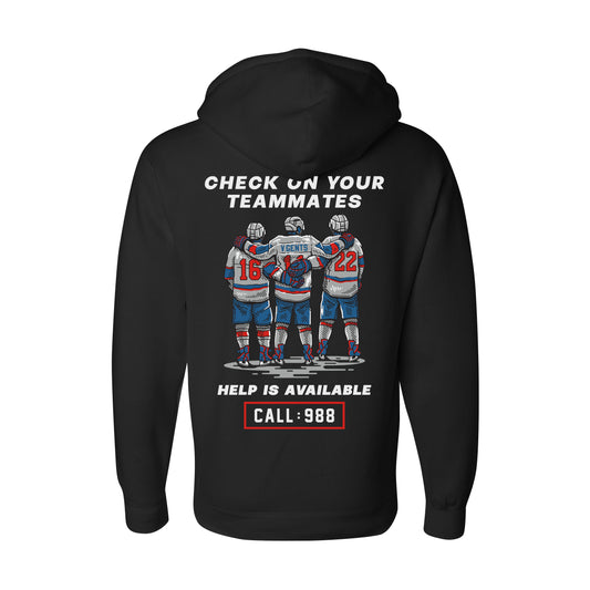 988 Pullover Hood -  - Men's Fleece Tops - Violent Gentlemen