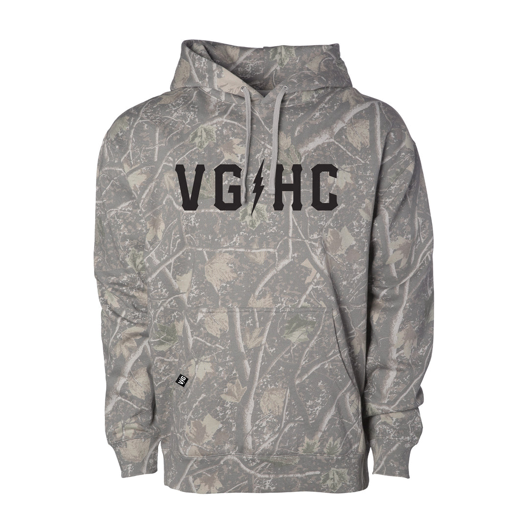 Hockey Bolt Club Pullover Hood - - Men's Fleece Tops - Violent Gentlemen Hockey Lifestyle | Built by Fans for Fans | Perfect Gift for hockey fan or hockey players that live in the hockey culture