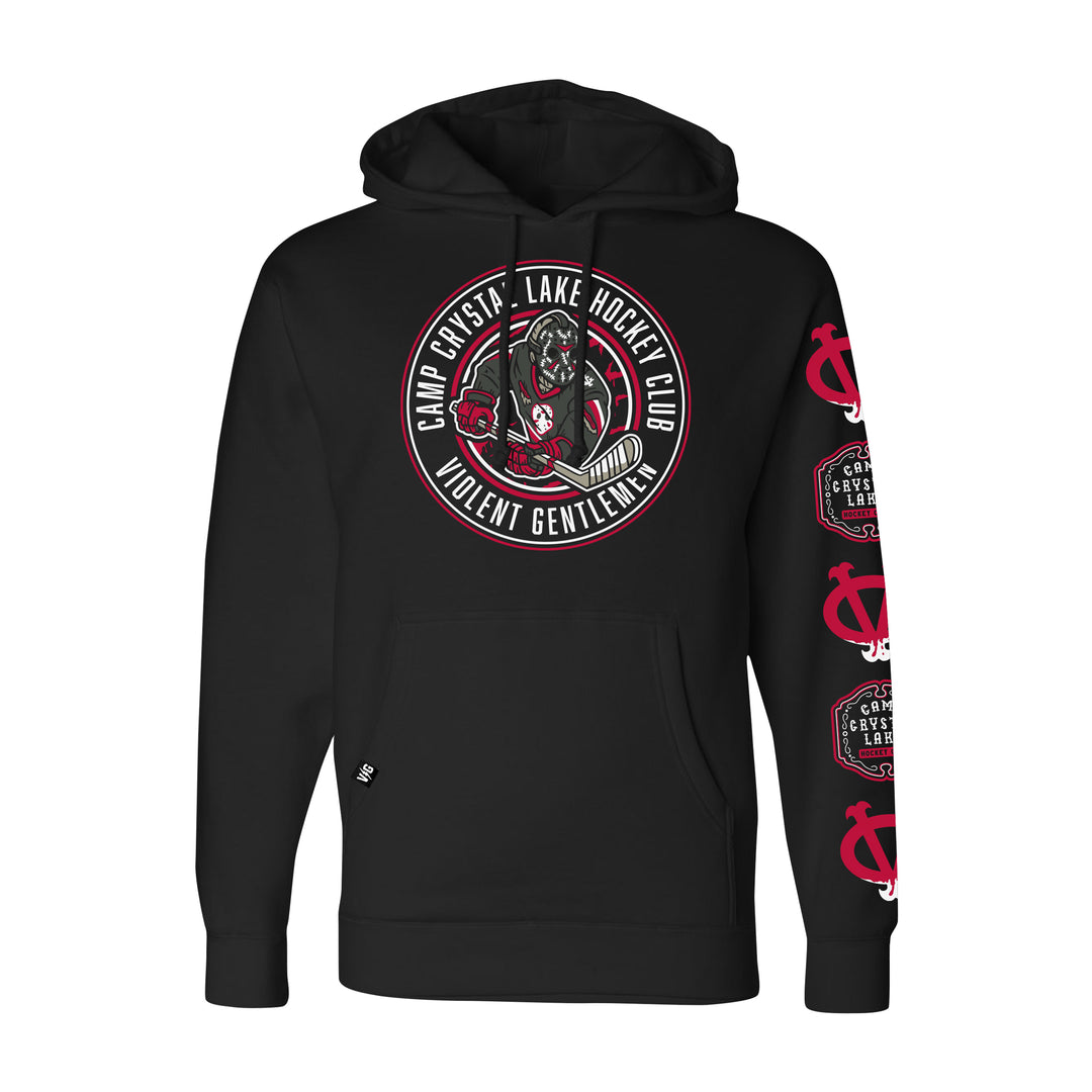 Camp Crystal Lake Pullover Hood - - Men's Fleece Tops - Violent Gentlemen