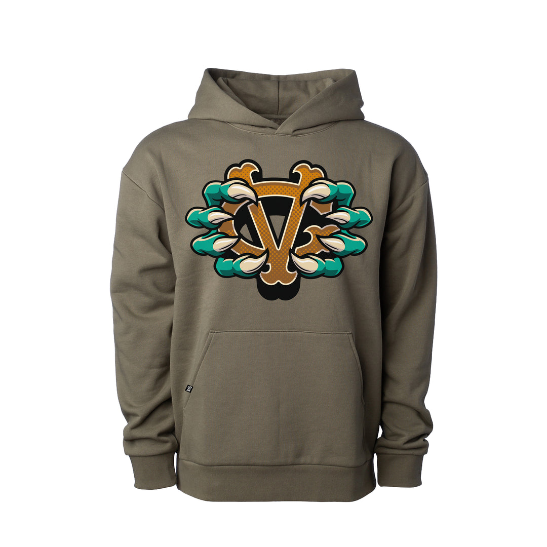 Claws Midweight Pullover Hood -  - Men's Fleece Tops - Violent Gentlemen