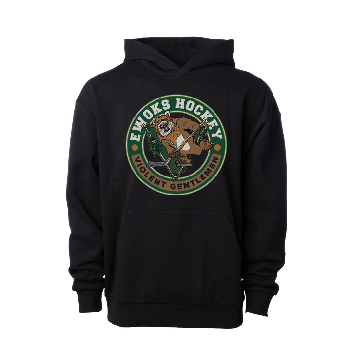 Ewoks Hockey Pullover Hood - - Men's Fleece Tops - Violent Gentlemen