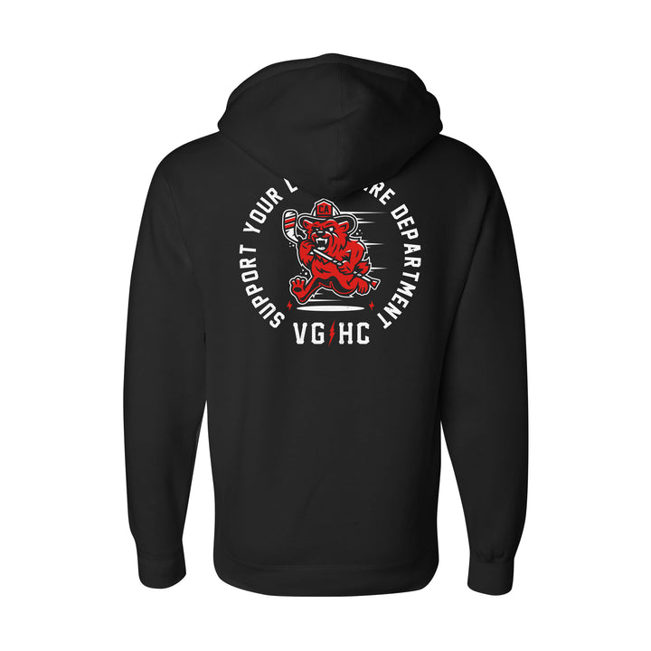Fire Bear 24-25 Pullover Hood - - Men's Fleece Tops - Violent Gentlemen