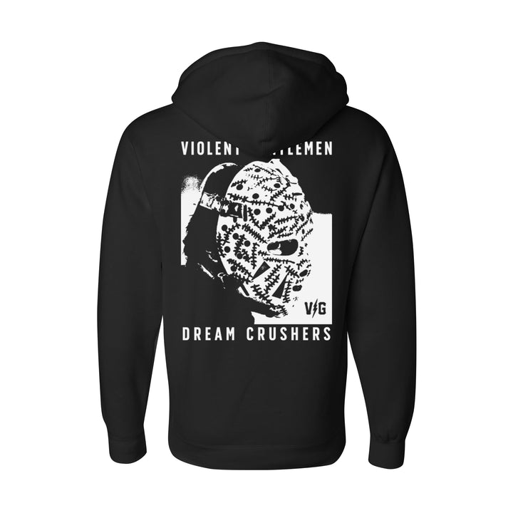 Hockey Locked In Pullover Hood - - Men's Fleece Tops - Violent Gentlemen Hockey Lifestyle | Built by Fans for Fans | Perfect Gift for hockey fan or hockey players that live in the hockey culture