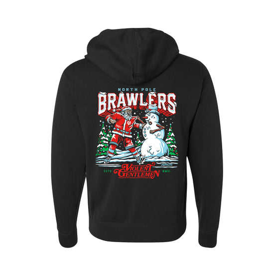 NP Brawlers Pullover Hood -  - Men's Fleece Tops - Violent Gentlemen