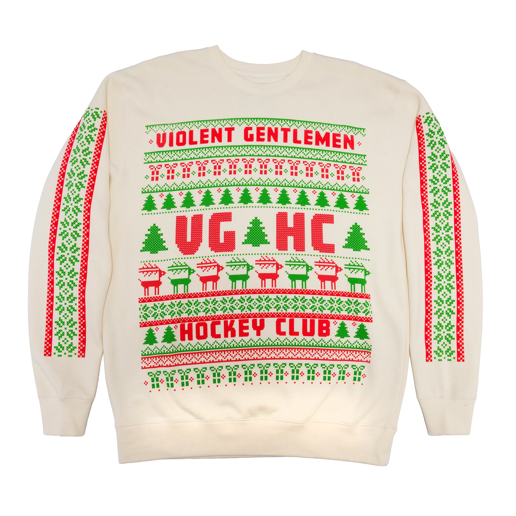 Yuletide Crew Neck | Violent Gentlemen Hockey Fleece Tops