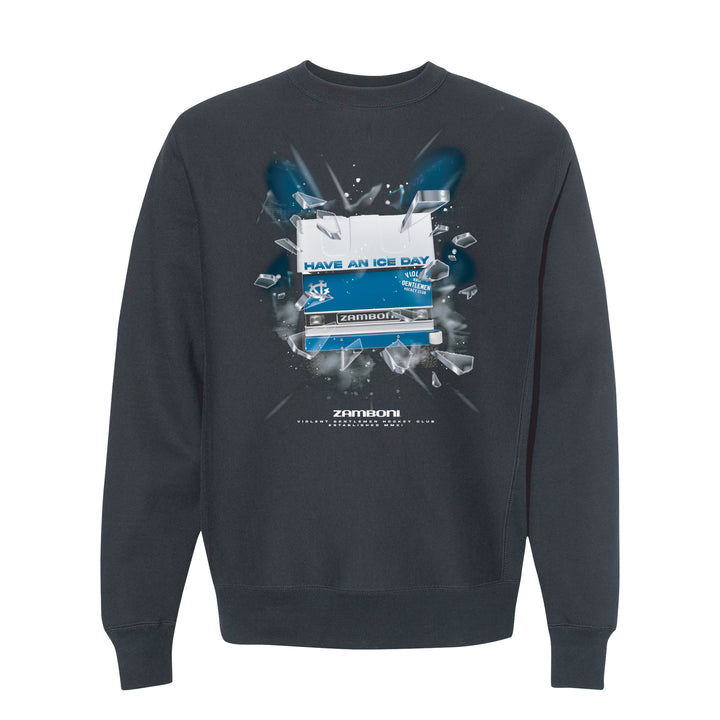 Have An Ice Day Crew Neck - - Men's Fleece Tops - Violent Gentlemen