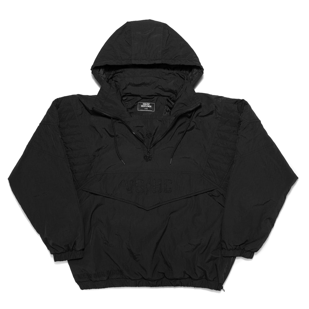 Loyalty Blacked Out Pullover Jacket - - Men's Jackets - Violent Gentlemen