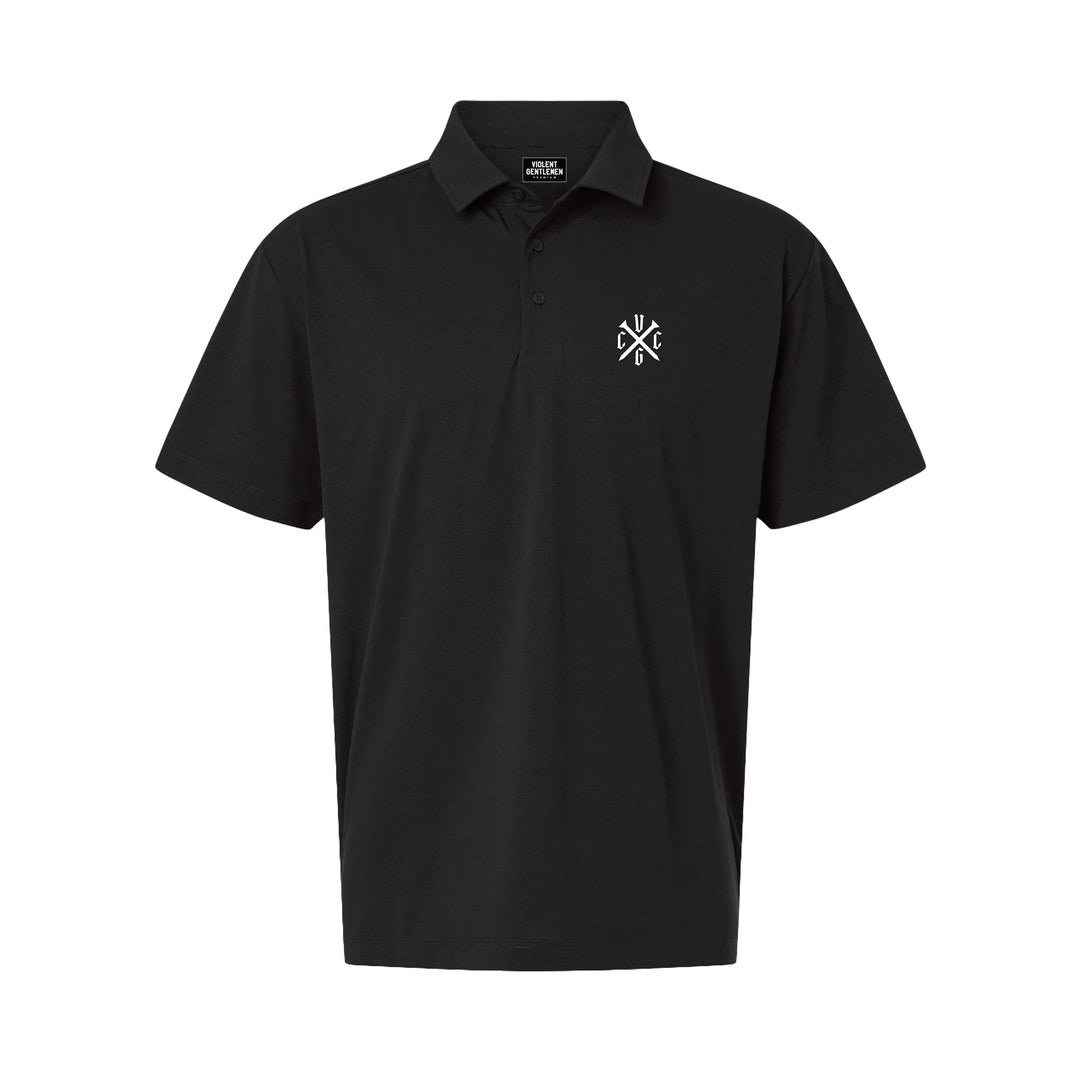 Hockey Bones Athletic Polo - - Men's Polos - Violent Gentlemen Hockey Lifestyle | Built by Fans for Fans | Perfect Gift for hockey fan or hockey players that live in the hockey culture
