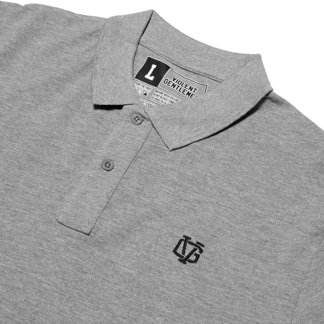 Monogram Pique Polo -  - Men's Polos - Violent Gentlemen