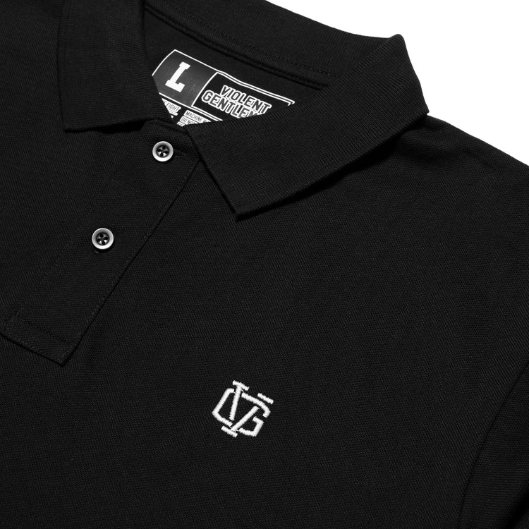 Monogram Pique Polo -  - Men's Polos - Violent Gentlemen