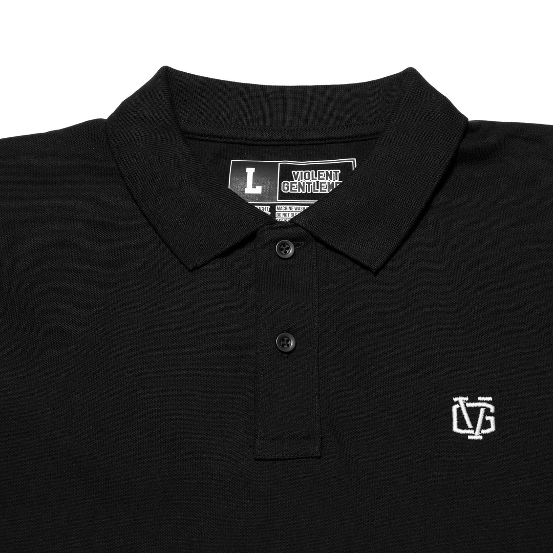 Monogram Pique Polo -  - Men's Polos - Violent Gentlemen