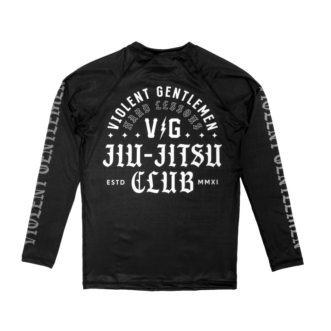 Hockey Our Club Long Sleeve Rash Guard - - Men's Long Sleeve T-Shirts - Violent Gentlemen Hockey Lifestyle | Built by Fans for Fans | Perfect Gift for hockey fan or hockey players that live in the hockey culture
