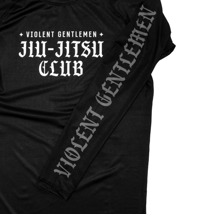 Hockey Our Club Long Sleeve Rash Guard - - Men's Long Sleeve T-Shirts - Violent Gentlemen Hockey Lifestyle | Built by Fans for Fans | Perfect Gift for hockey fan or hockey players that live in the hockey culture