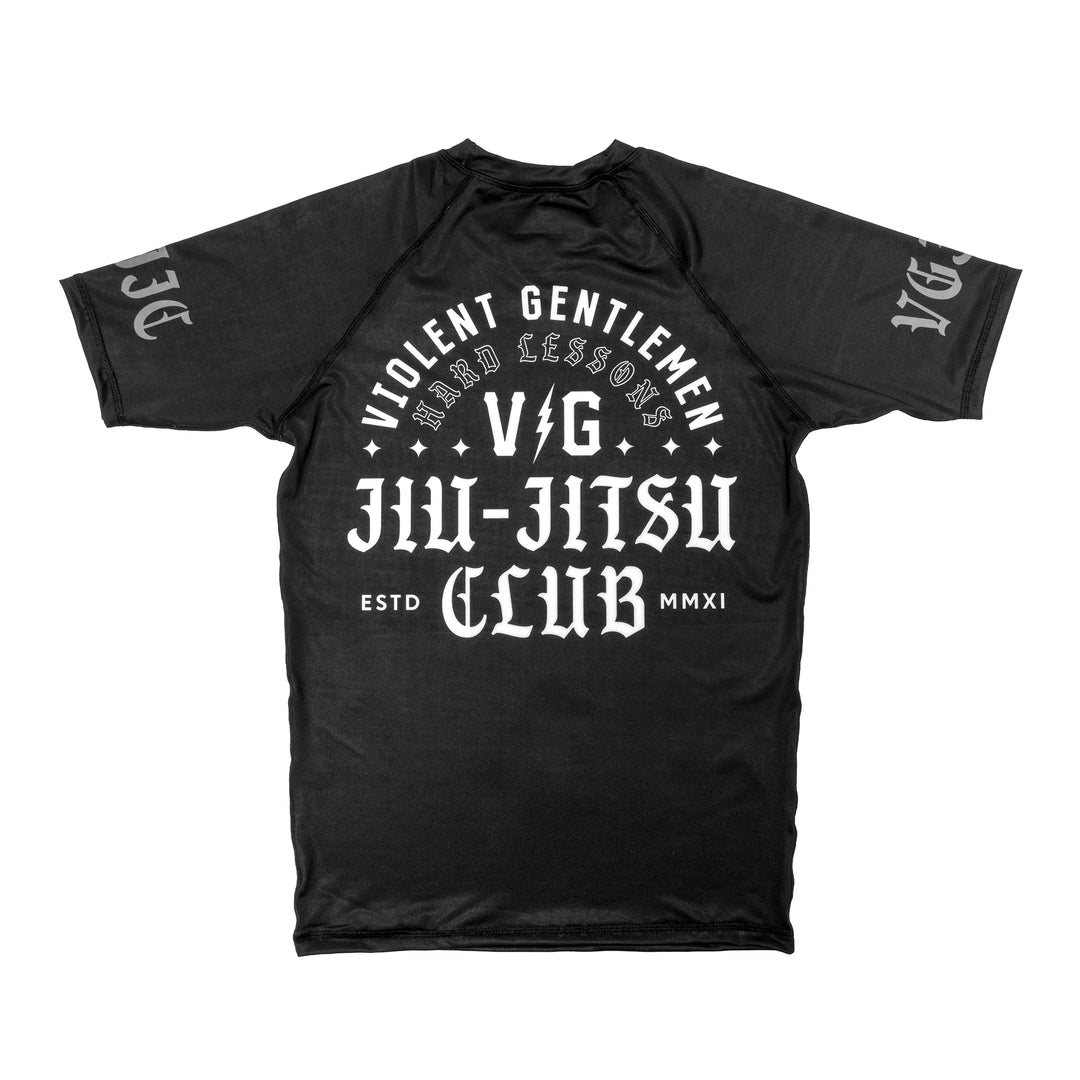 Hockey Our Club Short Sleeve Rash Guard - - Men's T-Shirts - Violent Gentlemen Hockey Lifestyle | Built by Fans for Fans | Perfect Gift for hockey fan or hockey players that live in the hockey culture