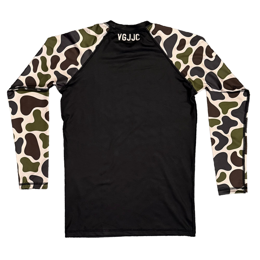Hockey Forged Long Sleeve Rash Guard - - Men's Long Sleeve T-Shirts - Violent Gentlemen Hockey Lifestyle | Built by Fans for Fans | Perfect Gift for hockey fan or hockey players that live in the hockey culture