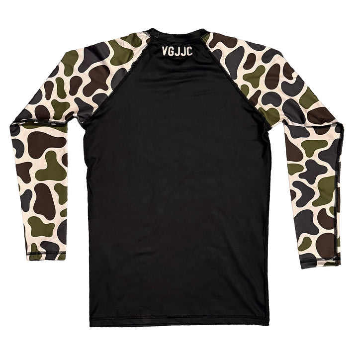 Hockey Forged Long Sleeve Rash Guard - - Men's Long Sleeve T-Shirts - Violent Gentlemen Hockey Lifestyle | Built by Fans for Fans | Perfect Gift for hockey fan or hockey players that live in the hockey culture
