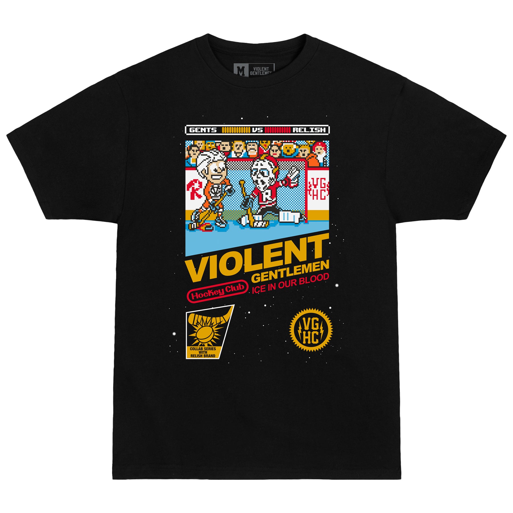 No Guard Okey College T-shirts XL 新品 Goal 8-Bit Premium Tee | VGHC – Violent Gentlemen