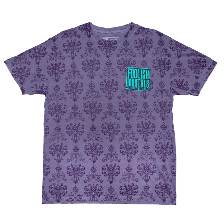 999 Haunts All-Over Vintage Tee - - Men's T-Shirts - Violent Gentlemen