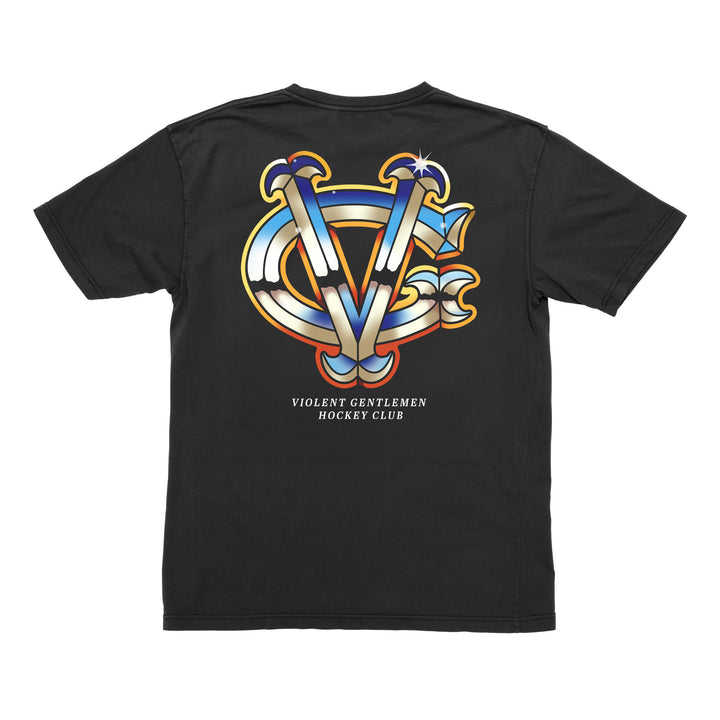 Chrome Winger Garment Dyed Tee -  - Men's T-Shirts - Violent Gentlemen