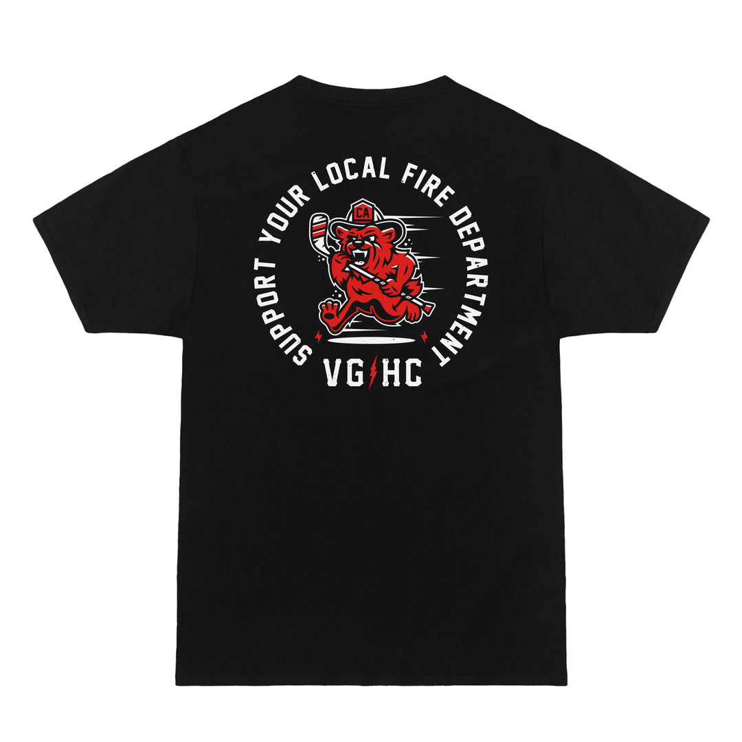 Fire Bear 24-25 Premium Tee - - Men's T-Shirts - Violent Gentlemen