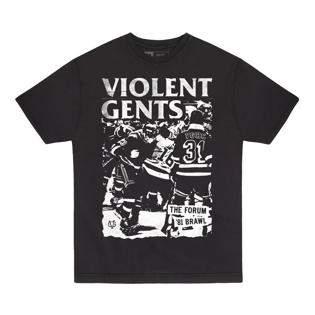 Forum Brawl Garment Dyed Tee -  - Men's T-Shirts - Violent Gentlemen