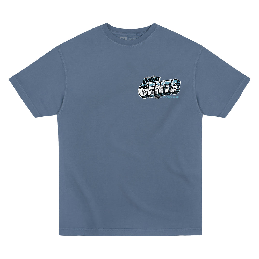Greetings Garment Dyed Tee - - Men's T-Shirts - Violent Gentlemen