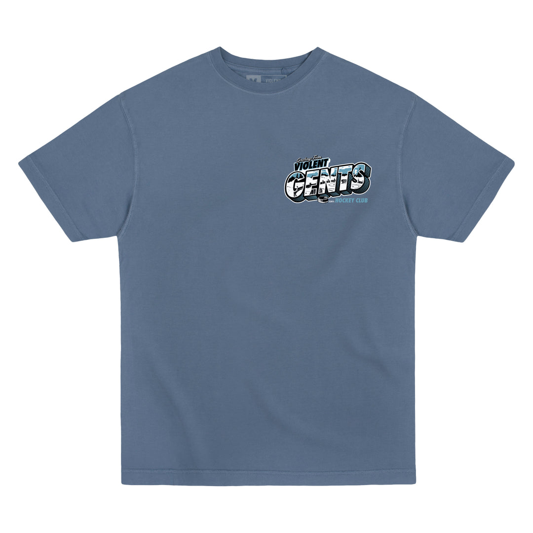 Greetings Garment Dyed Tee - - Men's T-Shirts - Violent Gentlemen