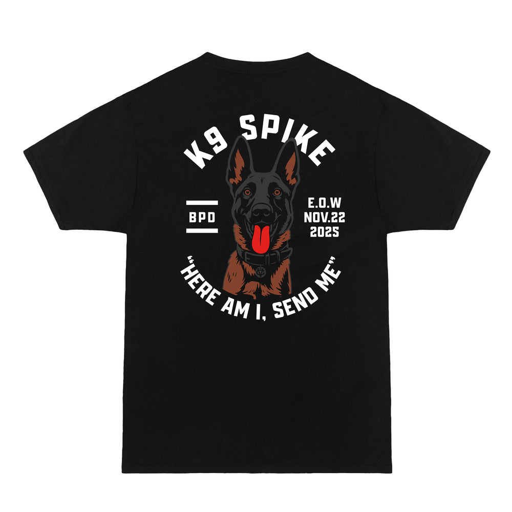 Hockey K9 Spike Premium Tee - - Men's T-Shirts - Violent Gentlemen Hockey Lifestyle | Built by Fans for Fans | Perfect Gift for hockey fan or hockey players that live in the hockey culture