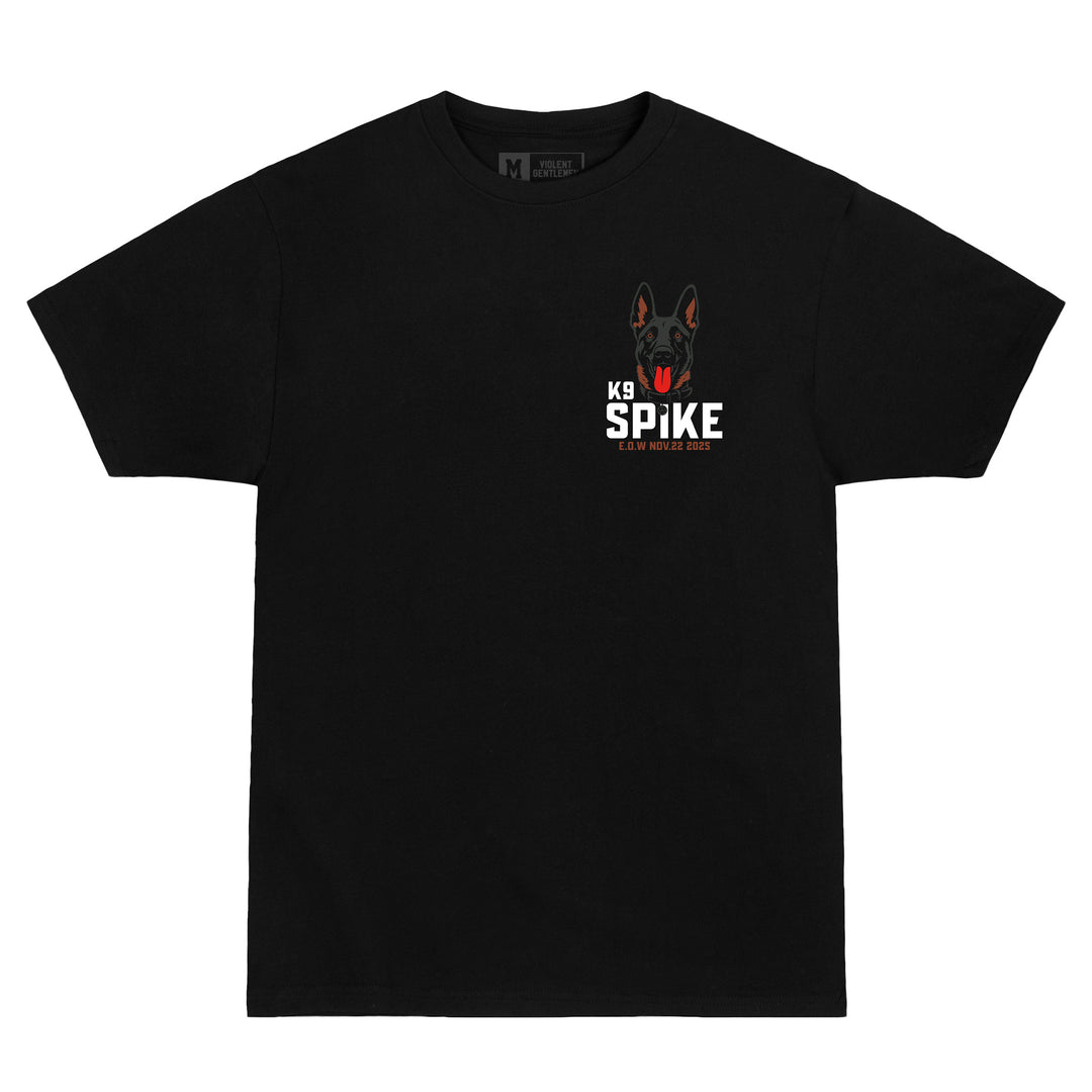 Hockey K9 Spike Premium Tee - - Men's T-Shirts - Violent Gentlemen Hockey Lifestyle | Built by Fans for Fans | Perfect Gift for hockey fan or hockey players that live in the hockey culture