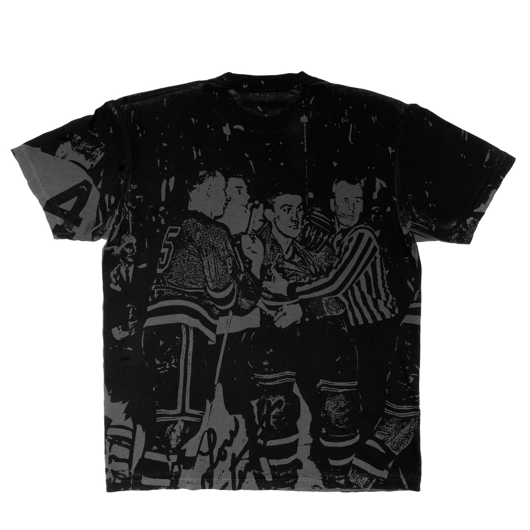 Hockey Loyalty All-Over Vintage Tee - - Men's T-Shirts - Violent Gentlemen Hockey Lifestyle | Built by Fans for Fans | Perfect Gift for hockey fan or hockey players that live in the hockey culture