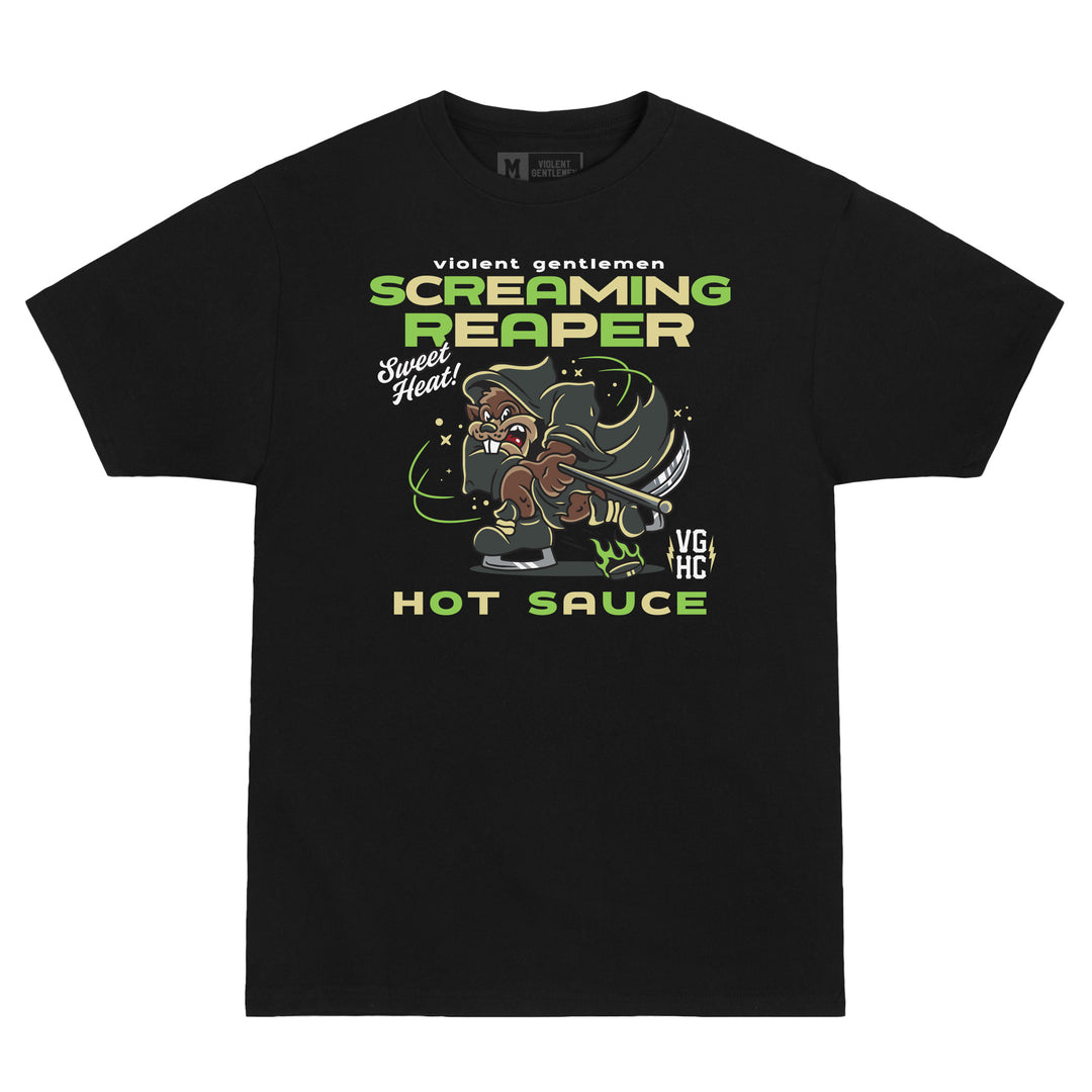 Screaming Reaper Premium Tee -  - Men's T-Shirts - Violent Gentlemen