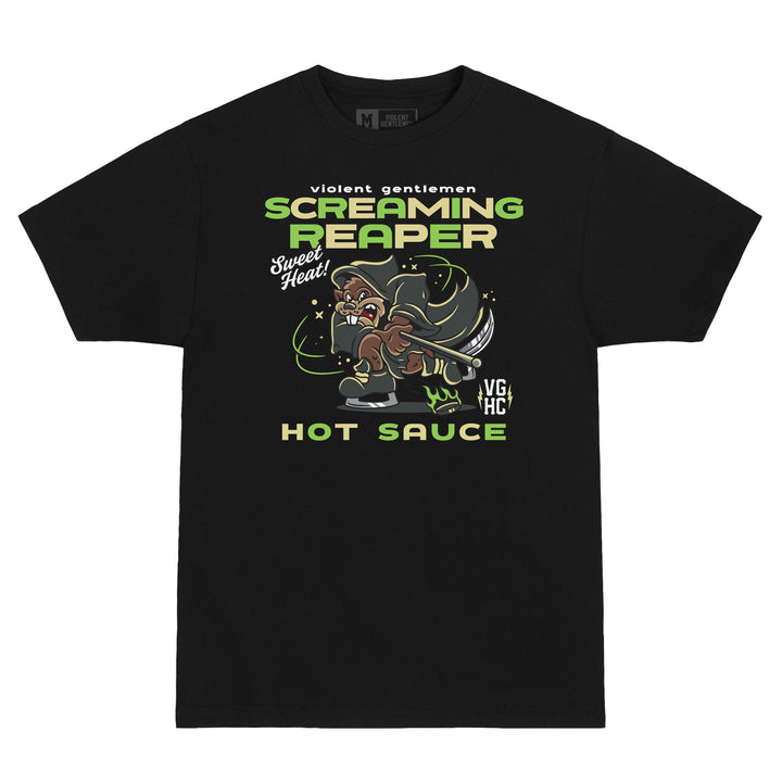 Screaming Reaper Premium Tee -  - Men's T-Shirts - Violent Gentlemen