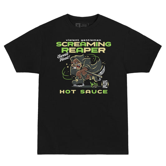 Screaming Reaper Premium Tee -  - Men's T-Shirts - Violent Gentlemen