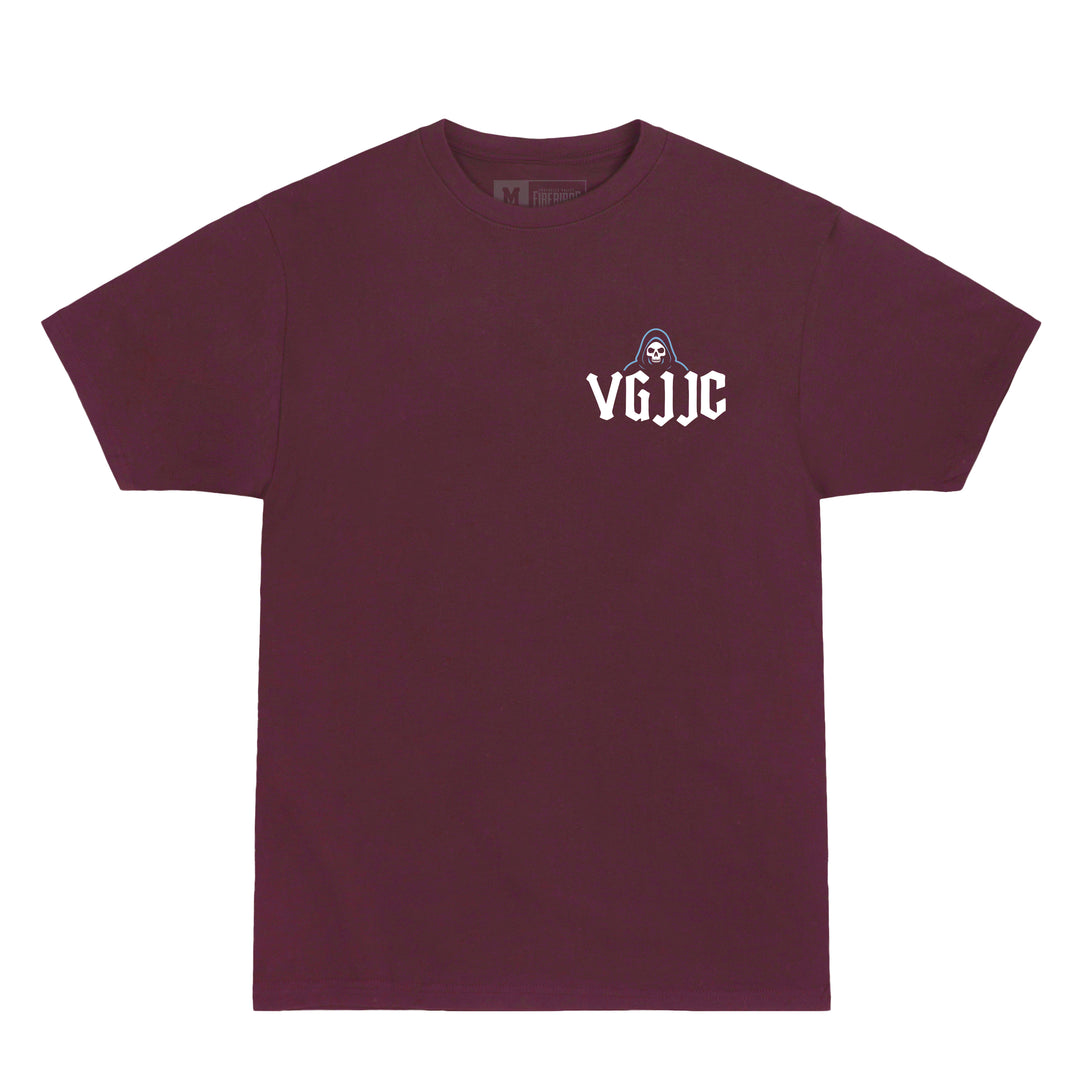 Hockey VGJJC Steady Garment Dye Tee - - Men's T-Shirts - Violent Gentlemen Hockey Lifestyle | Built by Fans for Fans | Perfect Gift for hockey fan or hockey players that live in the hockey culture