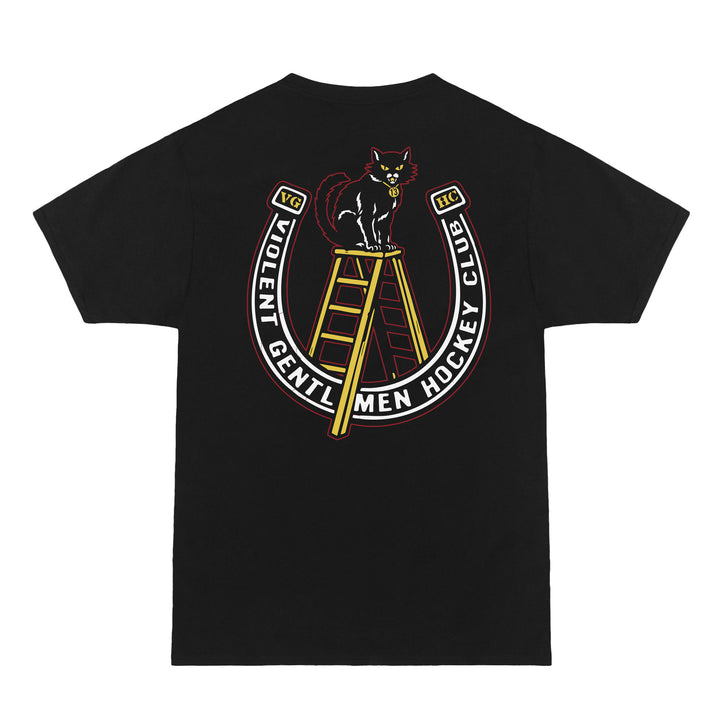 Hockey Superstition Premium Tee - - Men's T-Shirts - Violent Gentlemen Hockey Lifestyle | Built by Fans for Fans | Perfect Gift for hockey fan or hockey players that live in the hockey culture